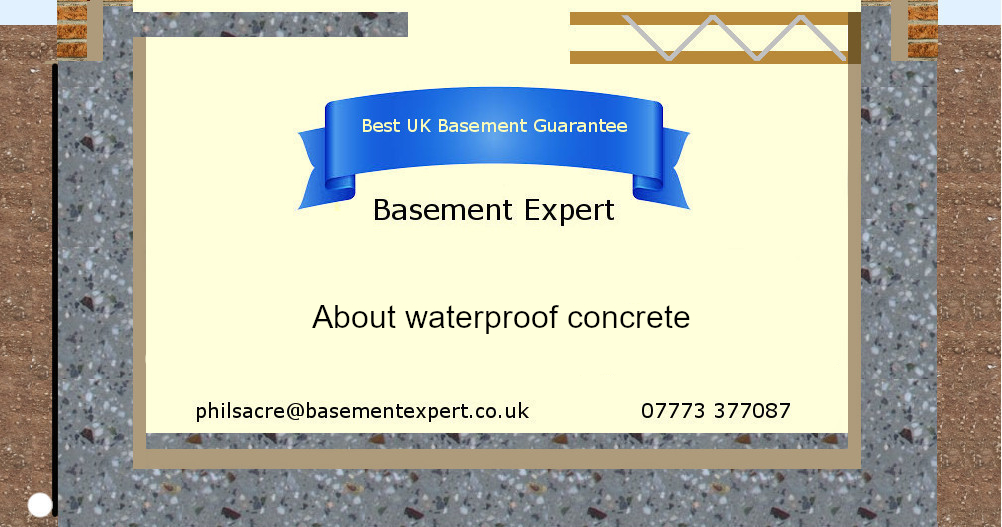 waterproof concrete